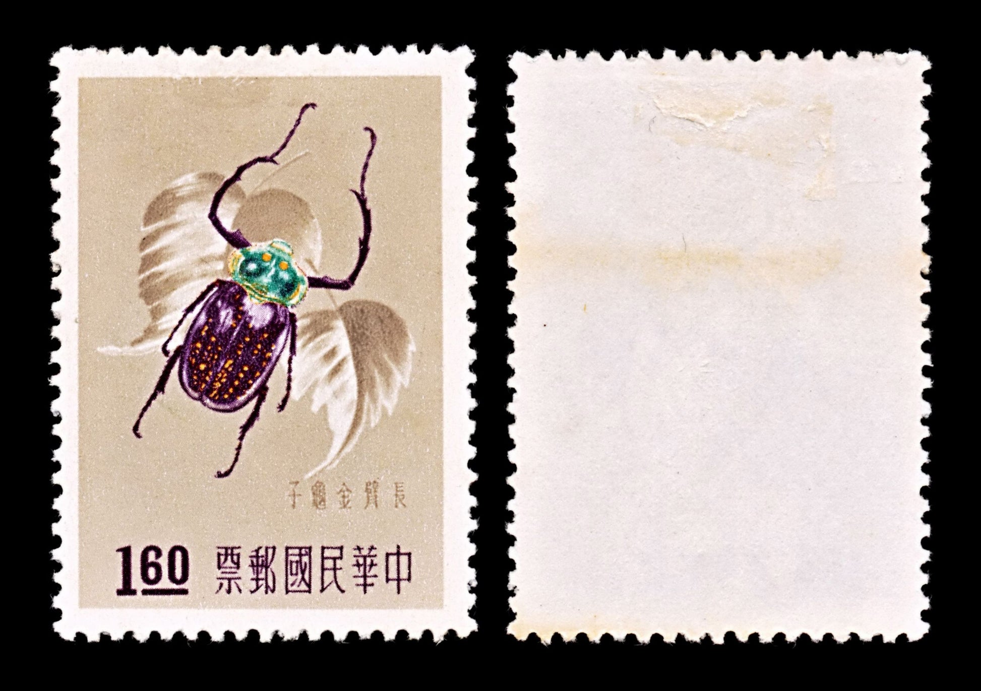 5222 China Taiwan SG274/79 Insects Set of 6. 1958. Sc#1183/88 Mi282/87 MH. C£22