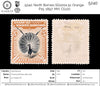 5240 North Borneo SG100a 5c Orange. P15. 1897. MH. C£120