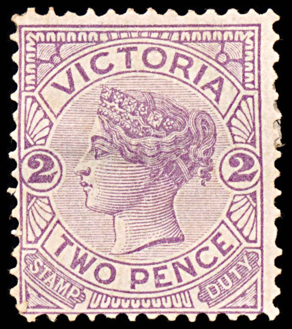 5789 Victoria SG334 2d Violet 1896. MM Mint. C£32