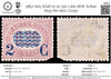 5857 Italy SG26 2c on 30c Lake 1878. Sc#40 Mi32 MH Mint. C£750