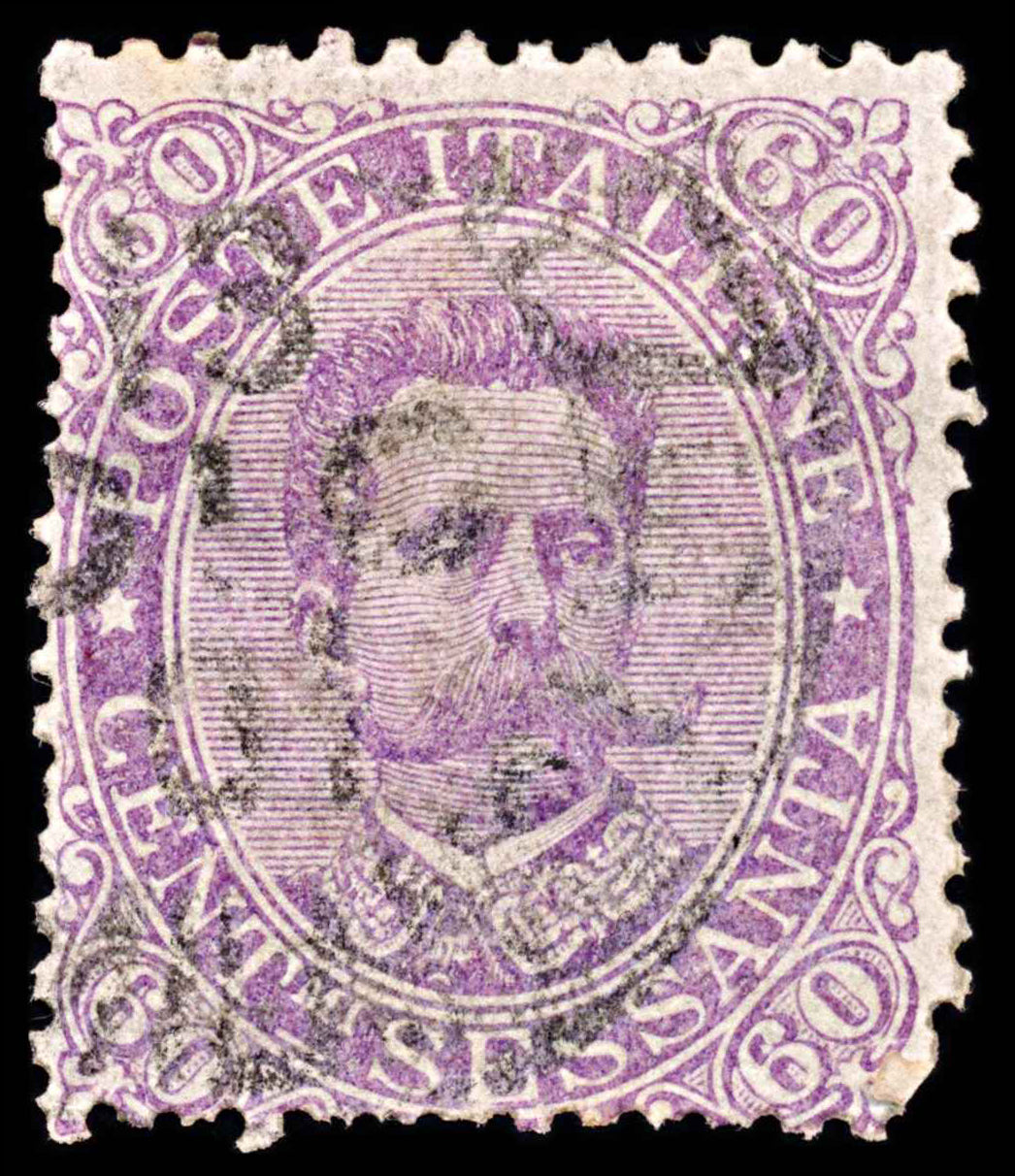 5862 Italy SG41 60c Violet 1889. Sc#55 Mi52 Used. C£30