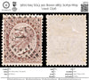 5870 Italy SG13 30c Brown 1863. Sc#30 Mi19 Used. C£26