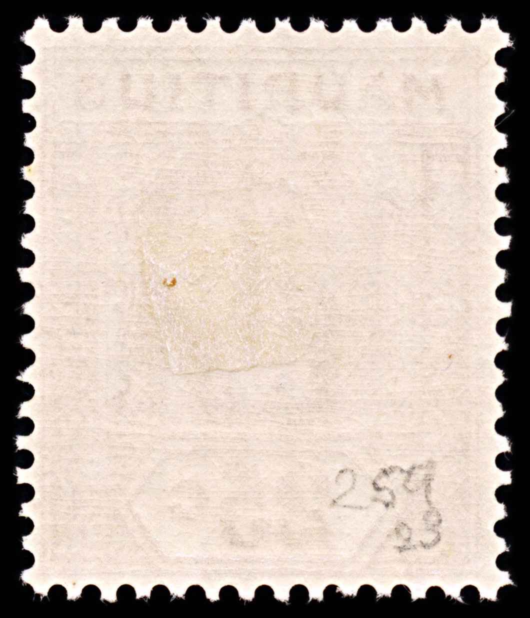 5931 Mauritius SG259 25c Purple-Brown 1938. Sc#218a MH Mint. C£23