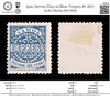 5941 Samoa SG15 1d Blue. Forgery #1 1877. Sc#1 Mi1IIIa MH Mint