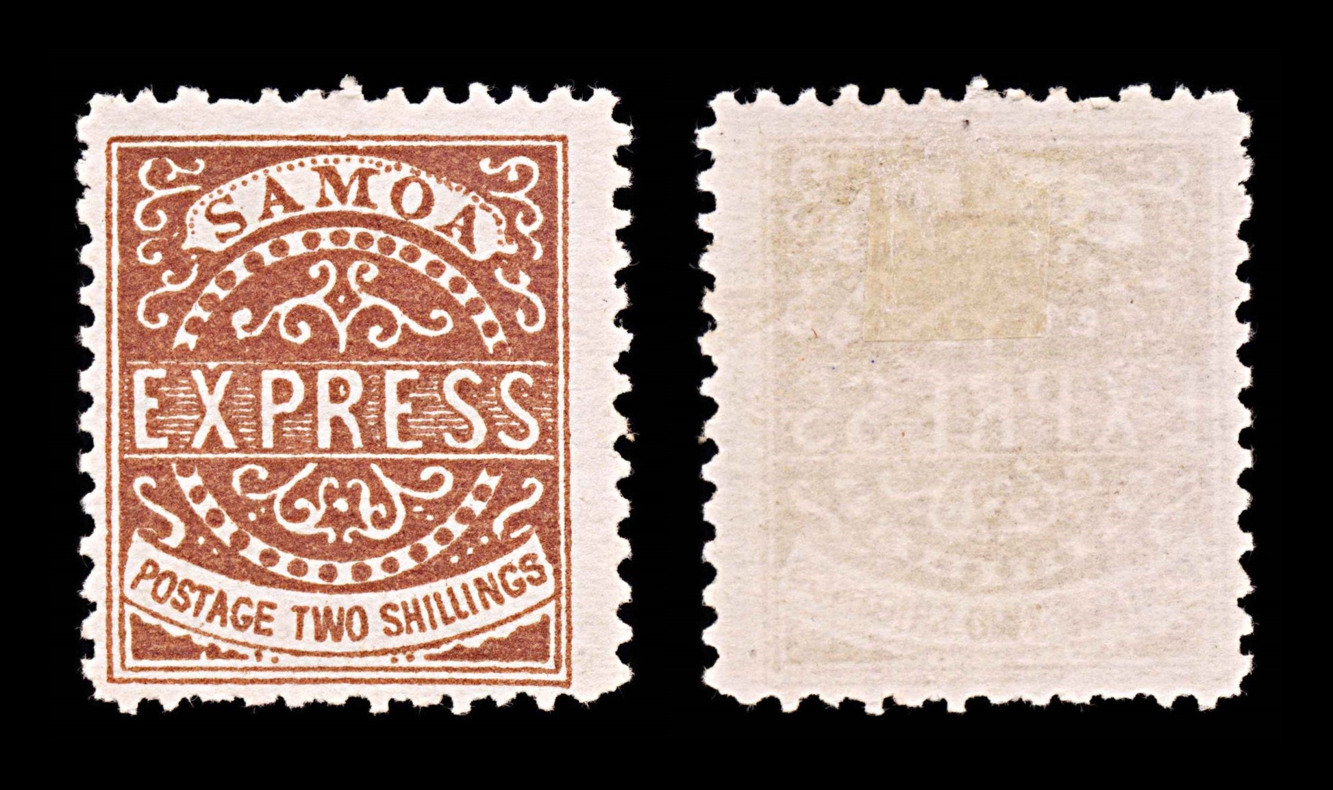 5948 Samoa SG18 2s Brown. Forgery 1877. Sc#7 Mi6IIIa MNG Mint. C£275