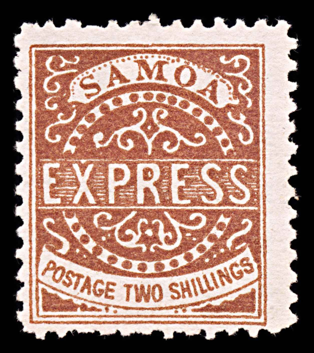 5948 Samoa SG18 2s Brown. Forgery 1877. Sc#7 Mi6IIIa MNG Mint. C£275