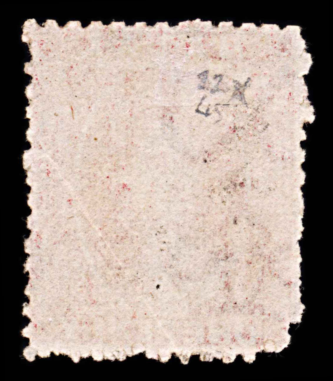 5965 Natal SG22x 1d Red. Watermark Reversed 1863. Sc#15 Used. C£45