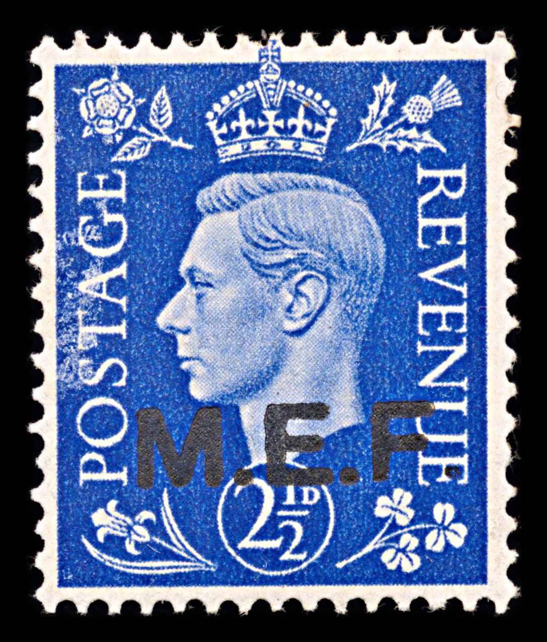 5972 British Occ. Of Italian Colonies SG M8a 2½d Blue. "M.E.F" 1942. MNH Mint. C£65