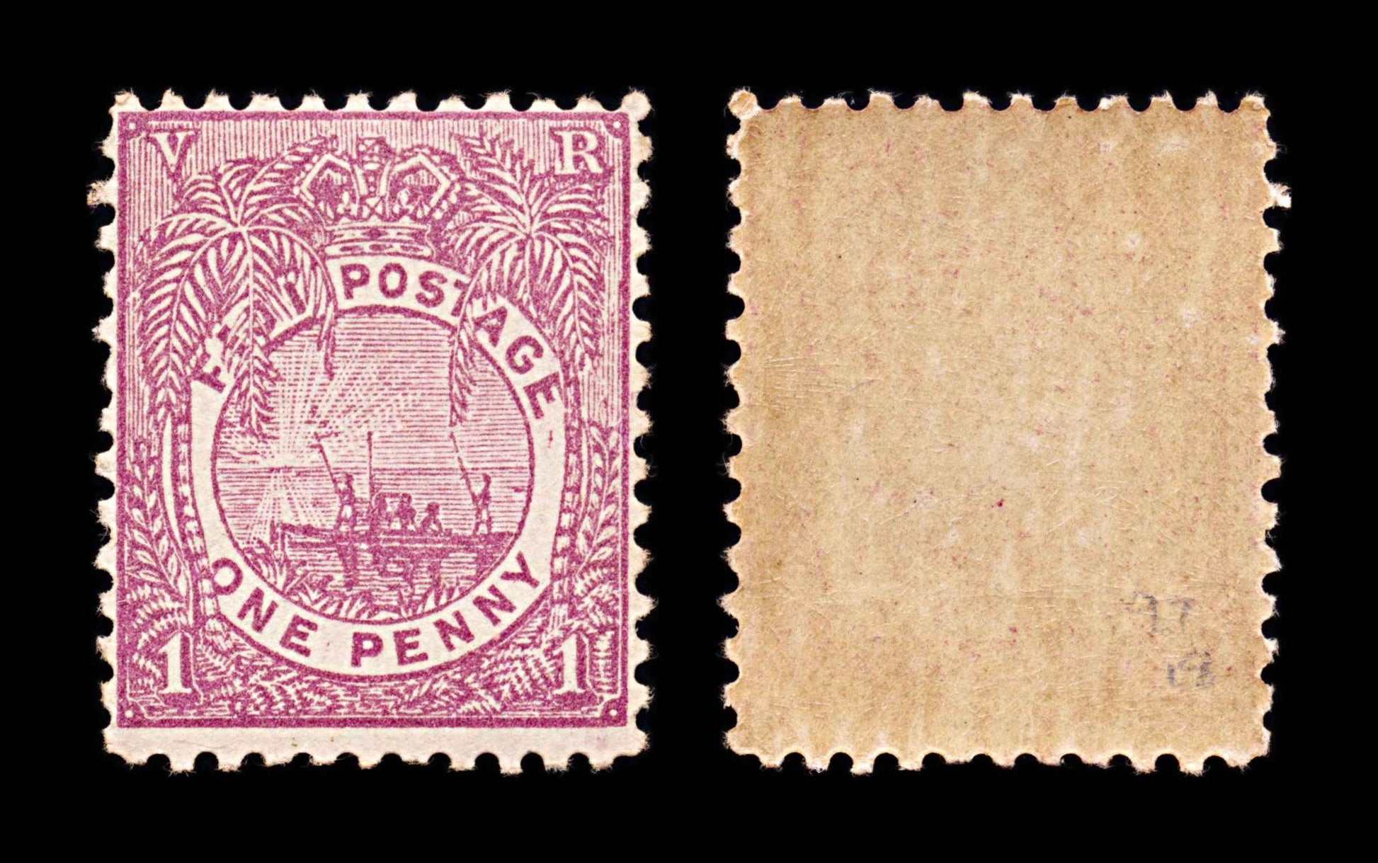 6011 Fiji SG97 1d Rosy-Mauve 1898. MNH Mint. C£18