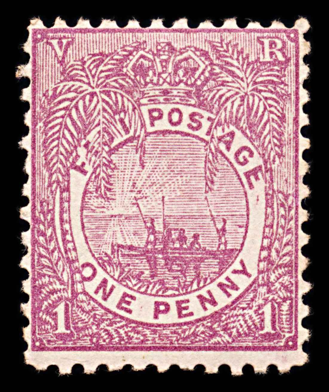 6011 Fiji SG97 1d Rosy-Mauve 1898. MNH Mint. C£18