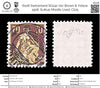 6026 Switzerland SG242 70c Brown & Yellow 1908. Sc#141 Mi108x Used. C£25