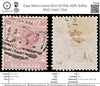 6344 Sierra Leone SG17 1D Pink 1876. Sc#12 Mi3C Used. C£15