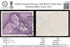 6369 Portugal SG1143 2.30$ Bluish Violet 1957. Sc#825 Mi857 Used. C£17