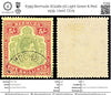 6399 Bermuda SG118a 5S Light Green & Red 1939. Used. C£75