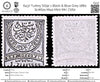 6437 Turkey SG92 1 Black & Blue Grey 1880. Sc#62a Mi40 Mint MH. C£60