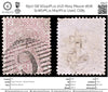 6527 GB SG141PL11 2½D Rosy Mauve 1878. Sc#67PL11 Mi47Pl.11 Used. C£85