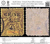 6578 Franch PO in China SG12 3 Dark Lilac & Red 1902. Sc#31a MiA14I Used. C£80