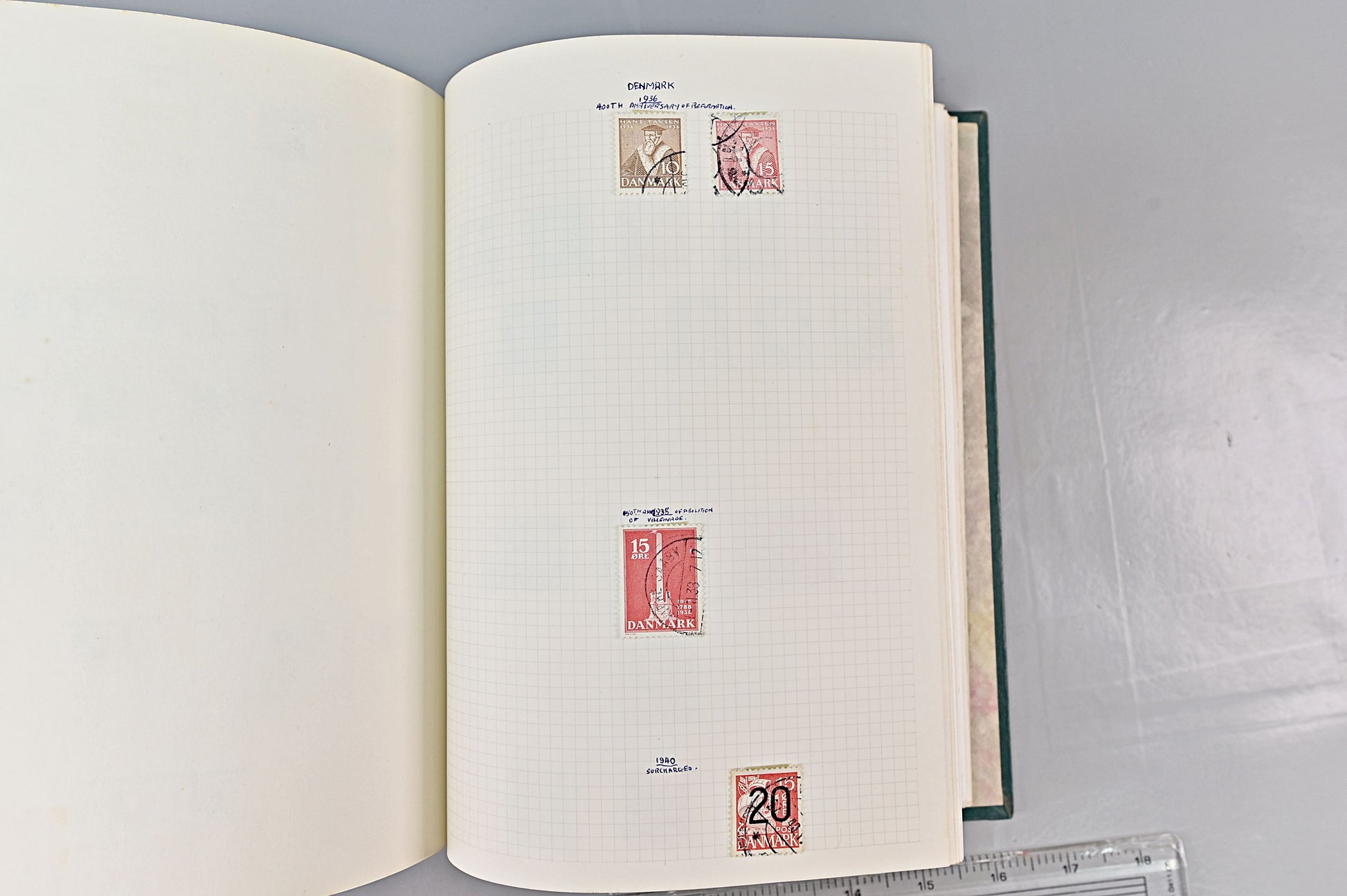 6618 World Stamp Album. Early to Modern. Ireland, Denmark, Czech. 73 Images