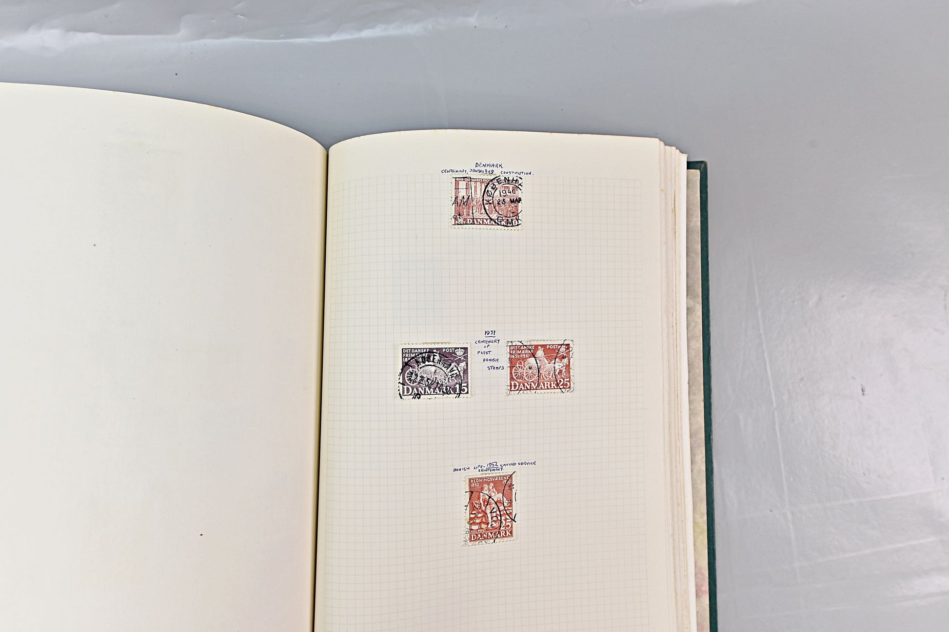 6618 World Stamp Album. Early to Modern. Ireland, Denmark, Czech. 73 Images