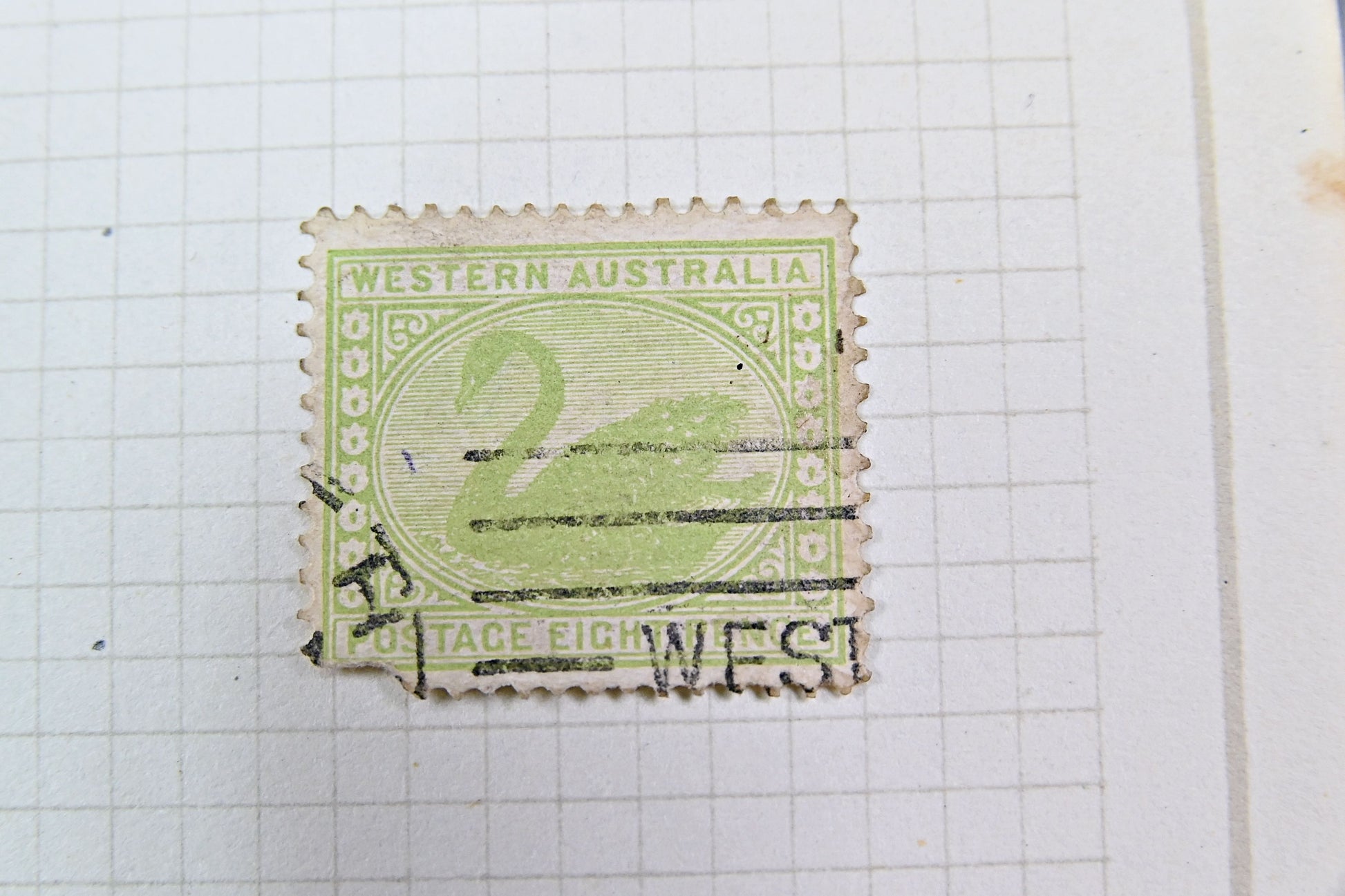 6681 Western Australia Collection on Album Page. Early to Later. 19 Images