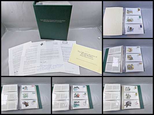 6691 World WWF FDC Complete Collection. High CV. 57 Images