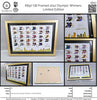 6697 GB Framed 2012 Olympic Winners. Limited Edition