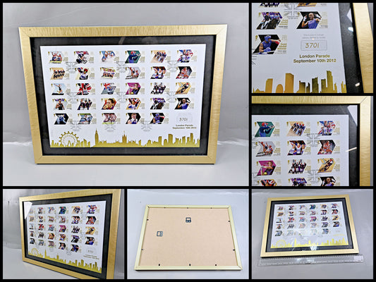 6697 GB Framed 2012 Olympic Winners. Limited Edition