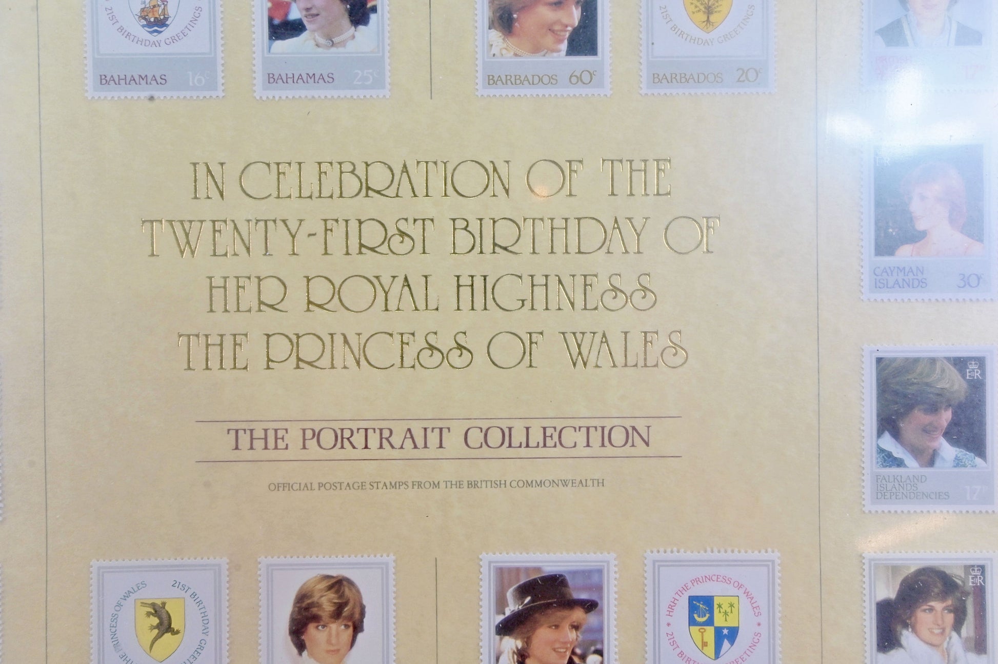 6698 Princess of Wales 21st Birthday Framed. Brand New