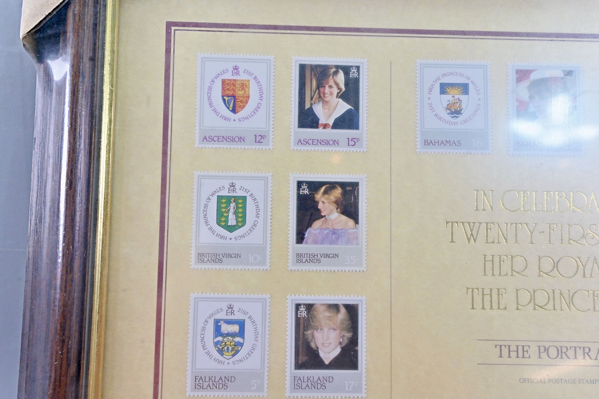 6698 Princess of Wales 21st Birthday Framed. Brand New