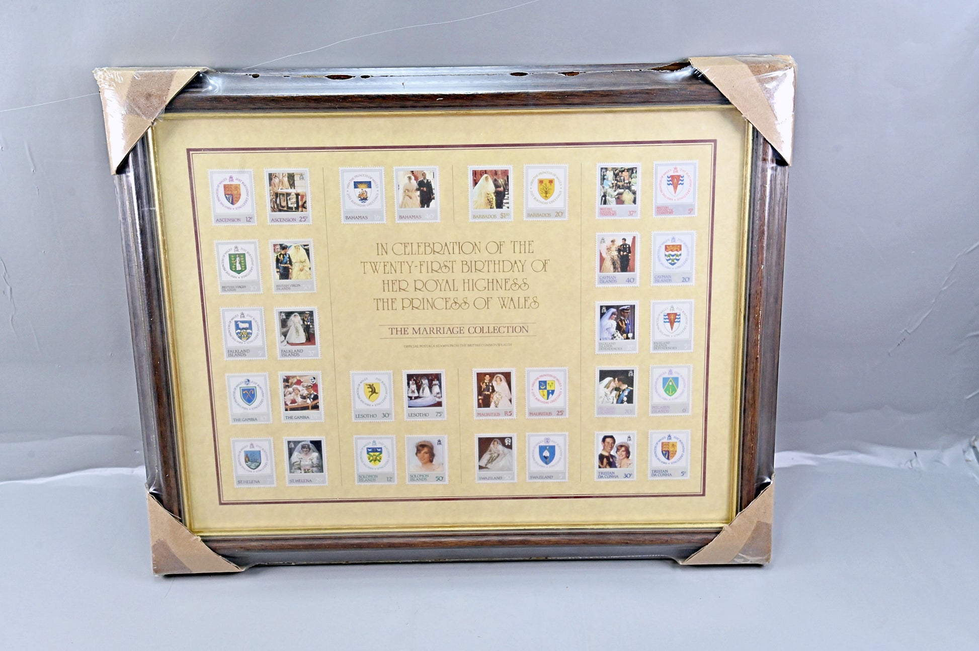 6699 Princess of Wales 21st Birthday Framed. Brand New