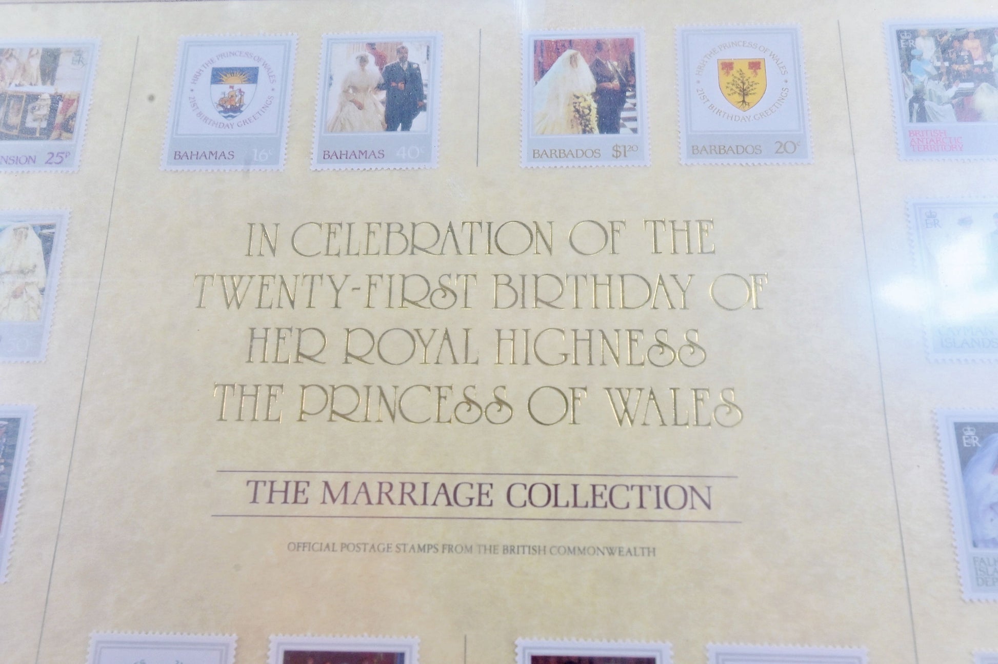 6699 Princess of Wales 21st Birthday Framed. Brand New