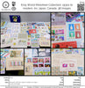 6715 World Minisheet Collection. 1930s to modern. Inc Japan, Canada. 38 Images