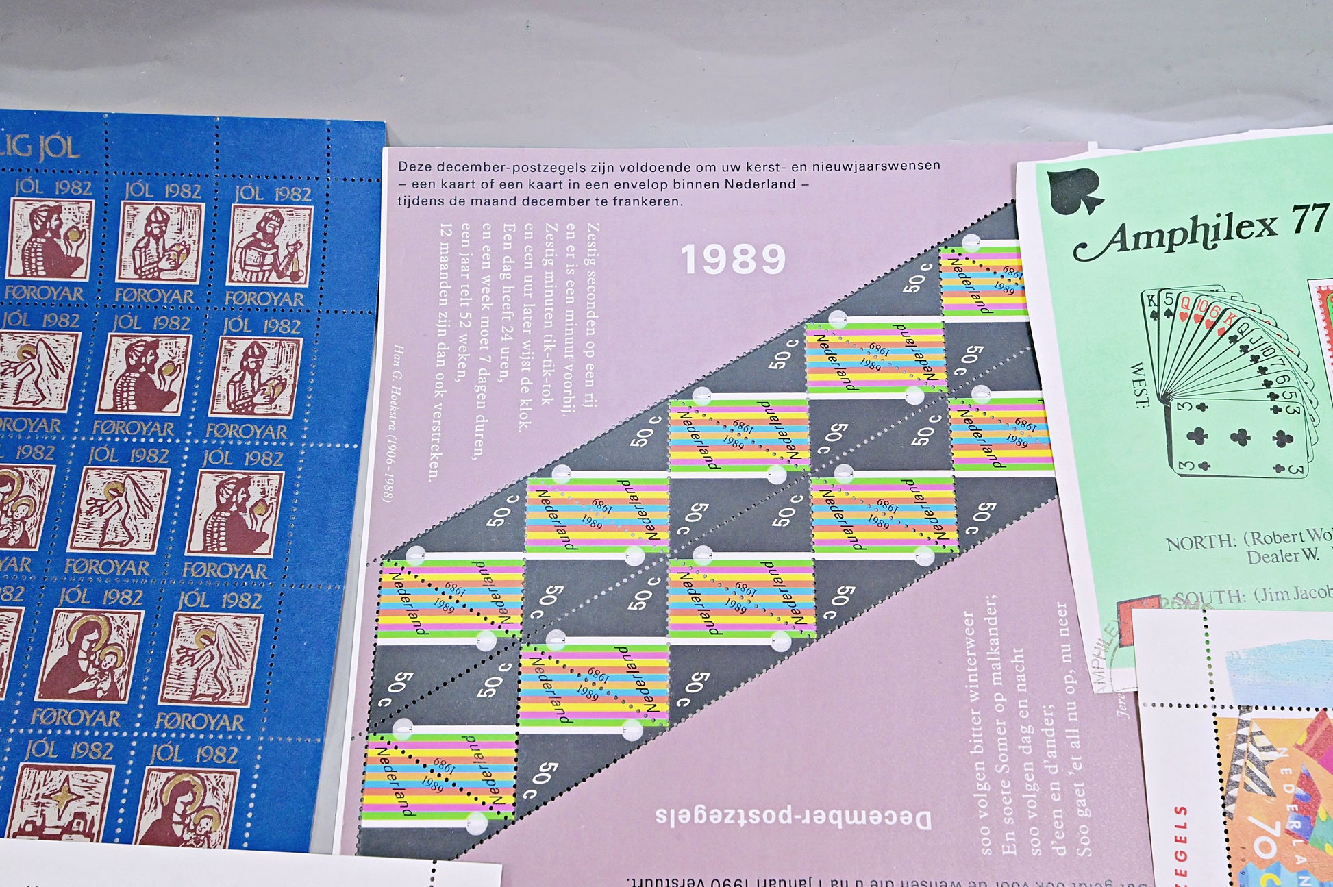 6716 Netherlands Minisheet Collection. 60s to Modern. 35 Images