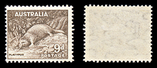 6746 Australia SG230c 9D Sepia 1956. Sc#298 Mi 270 Mint MVLH. C£18