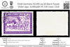 6758 Germany SG766 24+36 Black Purple Violet 1941. Sc#B158A Mi 778 Used. C£18