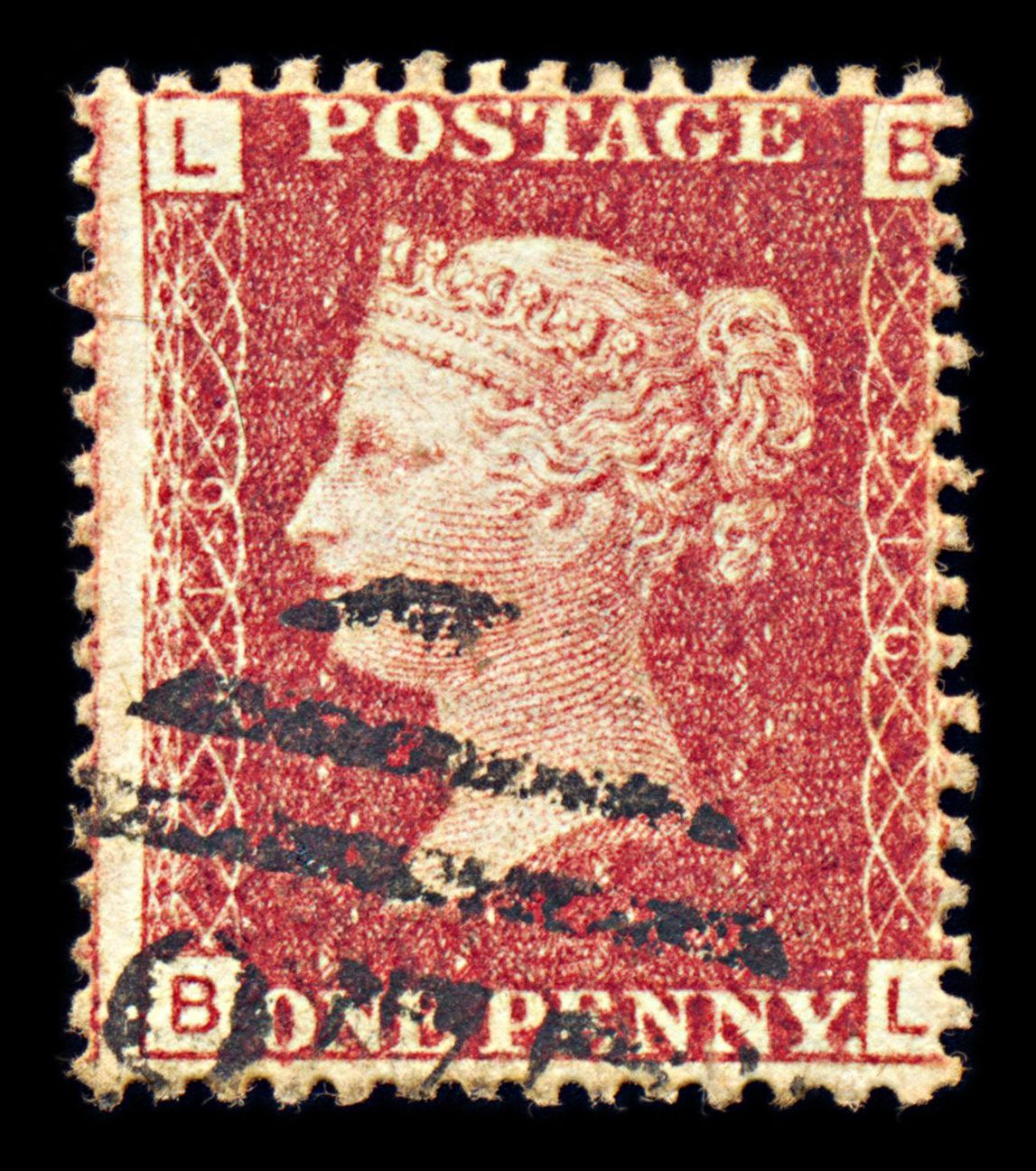 6829 GB SG43 1D Rose Red. Plate 216 "BL" 1878. Sc#33 Mi 16 Used. C£23