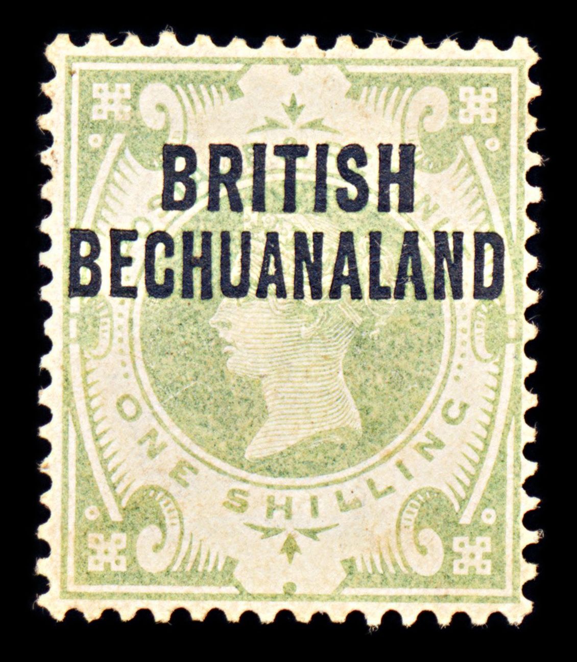 6836 Bechuanaland SG37 1S Dull Green 1894. Sc#37 Mi 44 Mint MNG. C£13