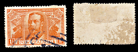 6850 New Zealand SG458 1S Orange Red 1920. Sc#170 Mi 160 Used. C£50