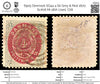 6905 Denmark SG44 4 Sk Grey & Red 1870. Sc#18 Mi 18IA Used. C£8