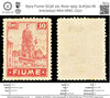 6974 Fiume SG36 10c Rose 1919. Sc#30a Mi [michelqc] Mint MNG. C£27