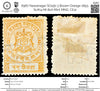 6987 Nawanagar SG15b 3 Brown Orange 1893. Sc#14 Mi 8xA Mint MNG. C£12