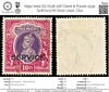 6992 India SG O138 10R Claret & Purple 1939. Sc#O103 Mi D100 Used. C£21