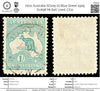 7002 Australia SG109 1S Blue Green 1929. Sc#98 Mi 84X Used. C£11