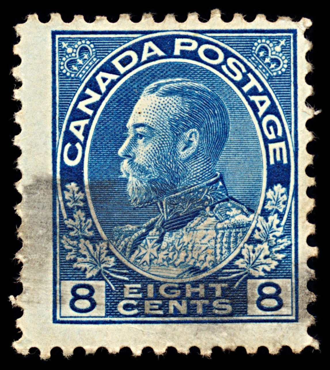 7014 Canada SG252 8C Blue 1925. Sc#115 Mi 111 Used. C£11