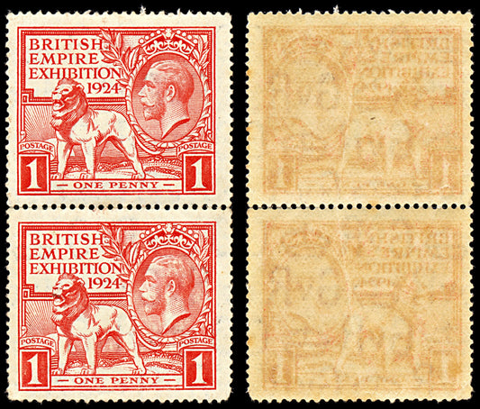 7045 GB SG430 1D Red 1924. Sc#185 Mi 166A Mint MNH. C£20