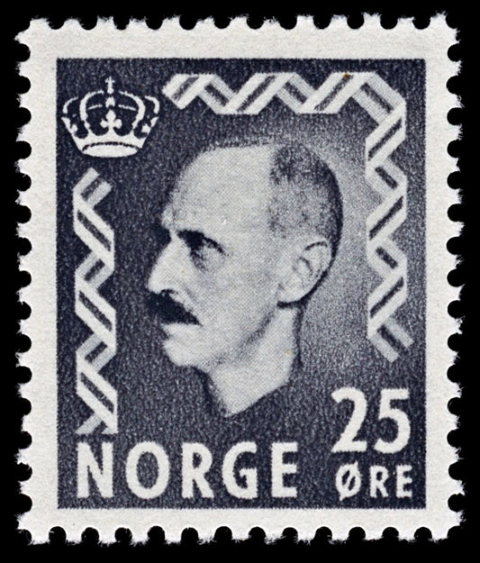 4309 Norway SG419 25 Ore Grey. 1951. Sc#322 Mi359 MNH Mint. C£27