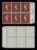 4464 GB SG613a 2d Brown. Blue Phosphor. Cream Paper. Spec S46. 1961. Mi321vyacX MNH Mint. C£60