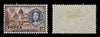 4497 Tonga SG101 1d Black & Red-Brown. Dot below 