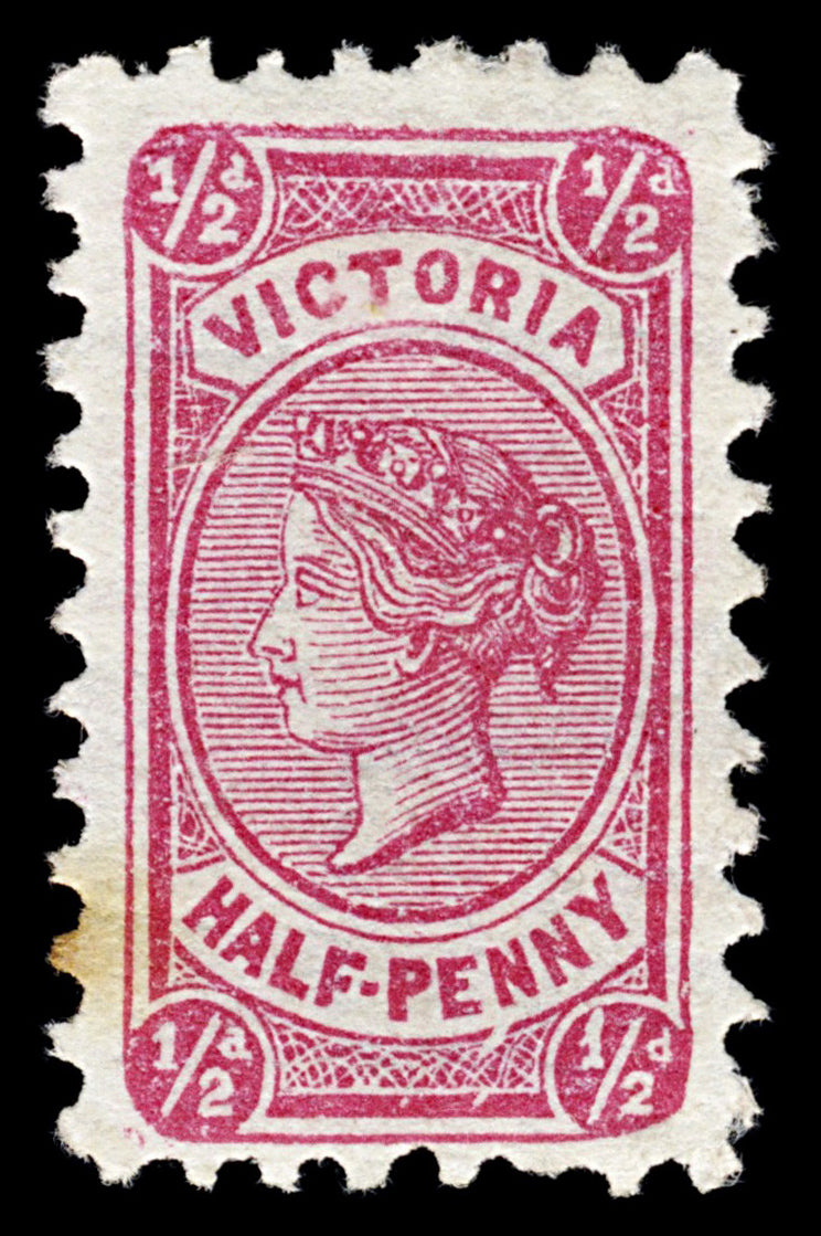 4724 Victoria SG207 ½d Rosine. 1883. Mi71b MM Mint. C£65