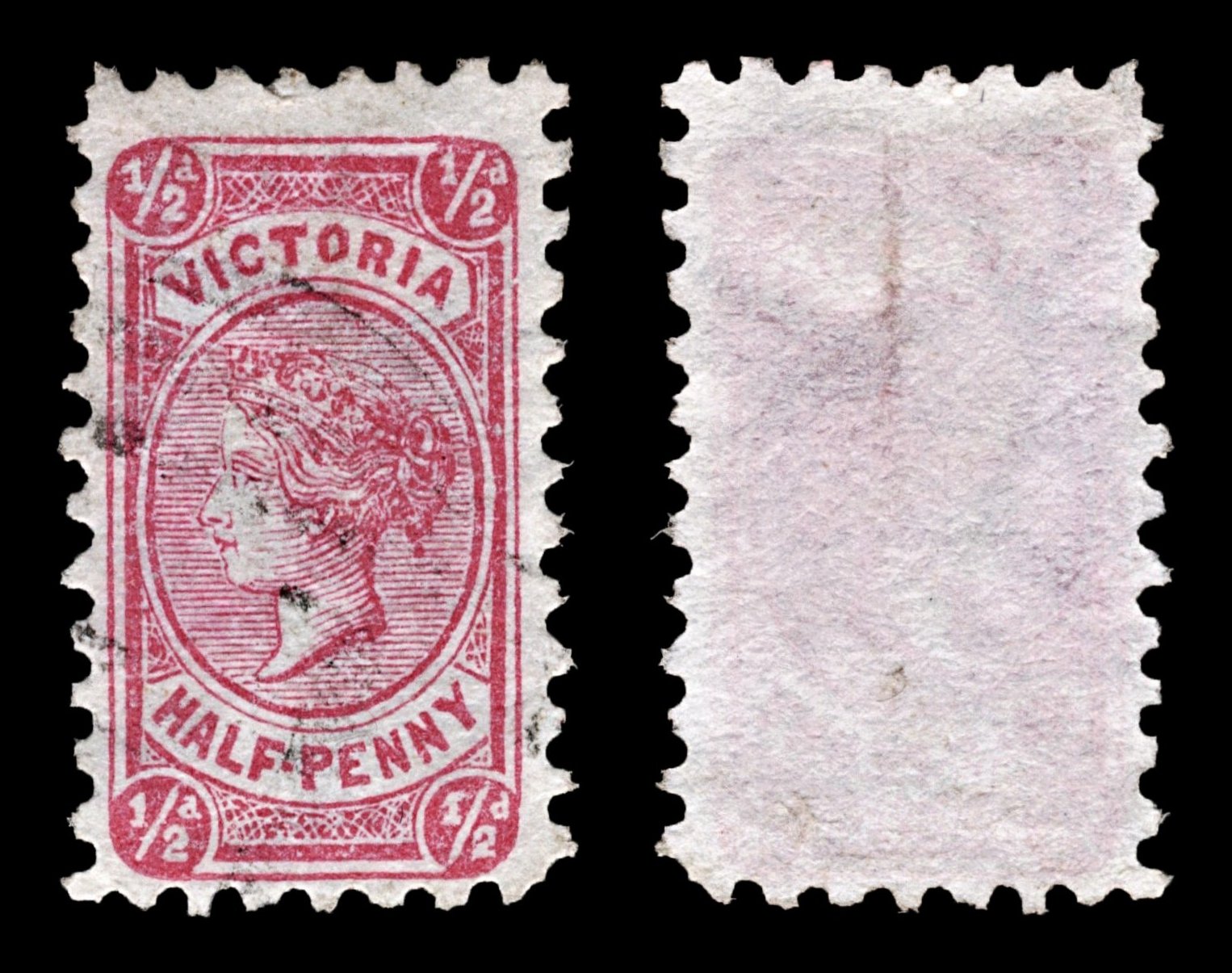 3982 VICTORIA SG462 ½d Rose-Carmine 1912. Die III. Fine Used. c£30